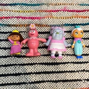 Yo Gabba Gabba Foofa Dora The Explorer Trolls Bridget toys